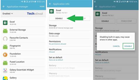 what are the factory installed apps android